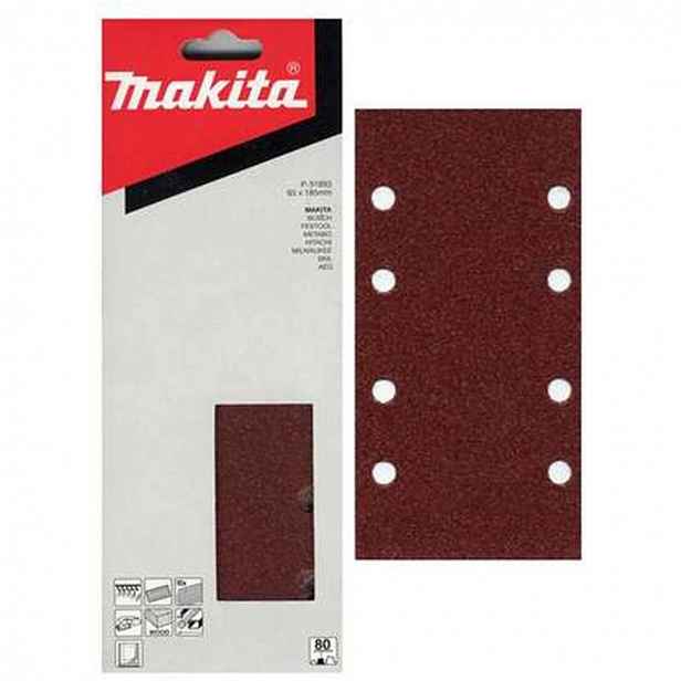 Makita - Brusný pás K150, 93x185 mm, 10 ks P-35900