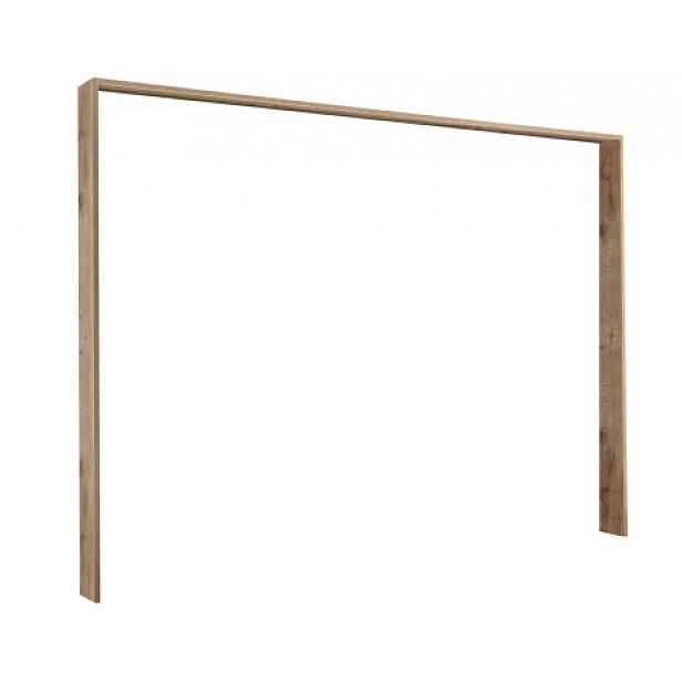 Paspartový rám k šatní skříni Daria, dub