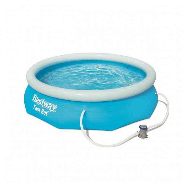 Bestway Nadzemní bazén s filtrací Fast Set, pr. 305 cm, v. 76 cm
