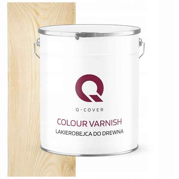 Dekorativní Pryskyřičná Vnější Část Laku Bezbarvá, Polomatná, 5 L