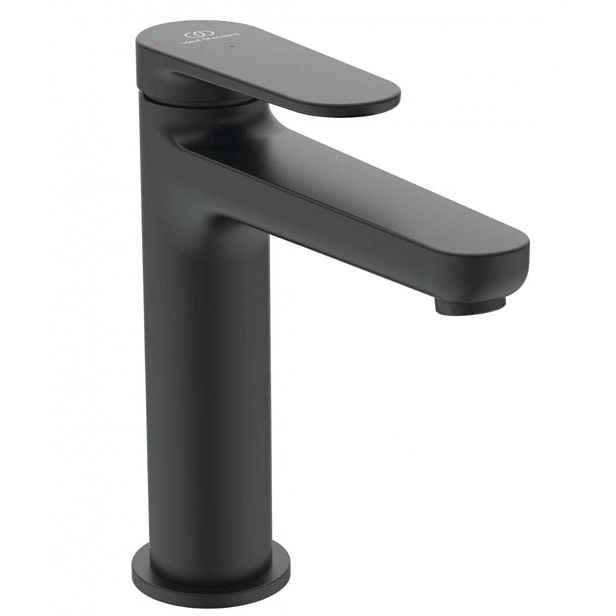 Ideal Standard Cerafine Nuovo - Umyvadlová baterie s výpustí ClickClack, BlueStart, hedvábná černá BD772XG