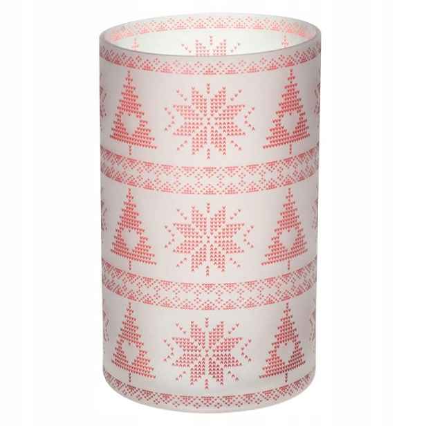 Krytka na velkou sklenici Red Nordic Yankee Candle