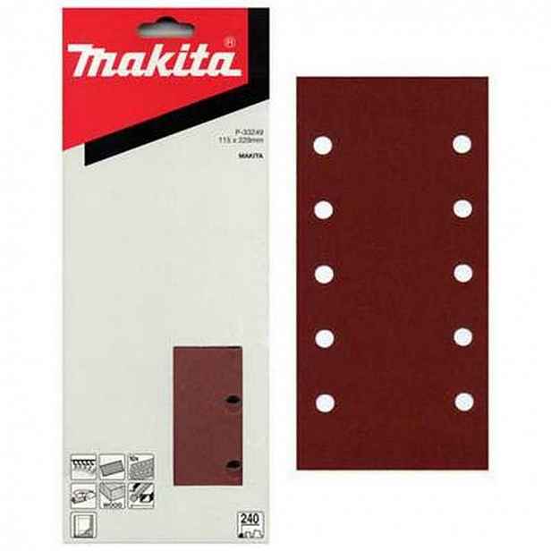 Makita - Brusný pás K100, 115x229 mm, 10 ks P-33205