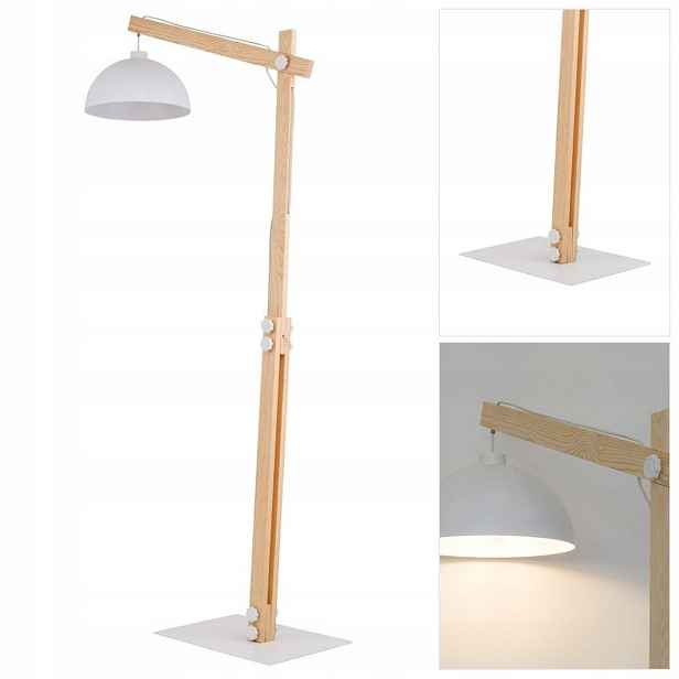 Podlahová lampa Oslo White 5592 Tk Lighting