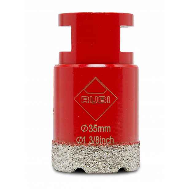 Rubi korunkový vrták diamantová korunka 35 mm gres granit