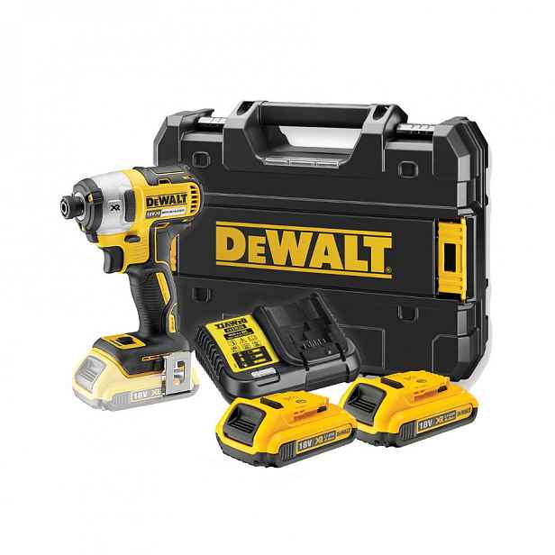 Dewalt DCF887D2 Rázový Šroubovák 18V 205NM 2X2Ah
