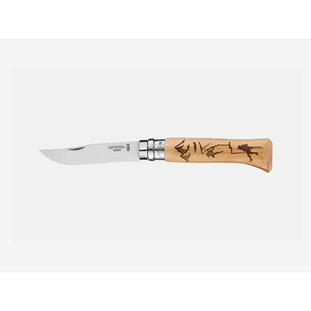 Opinel OPINEL, N°08 engraved sport climbing 6 buk 003228