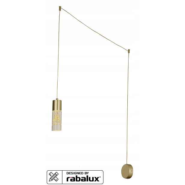 Rabalux závěsná Led lampa Floresta 4w 4000k zlatá