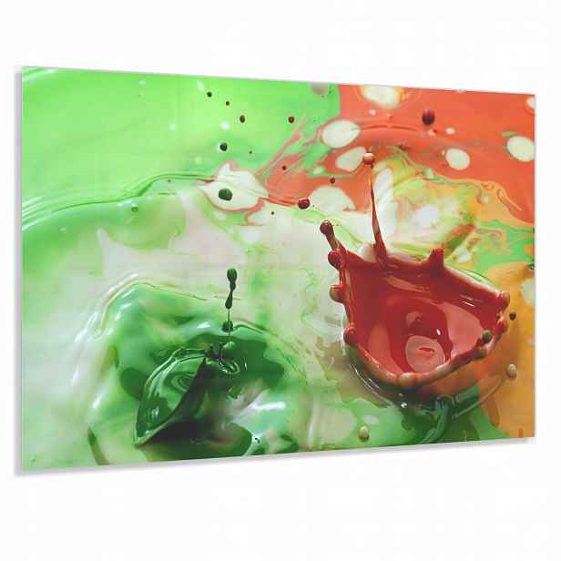 Tvrzený Panel 4mm 100x60cm Ochranný Do Kuchyně Dekorativní Lacobel