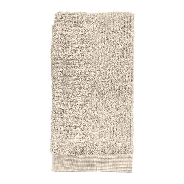 Krémový froté bavlněný ručník 50x100 cm Classic – Zone