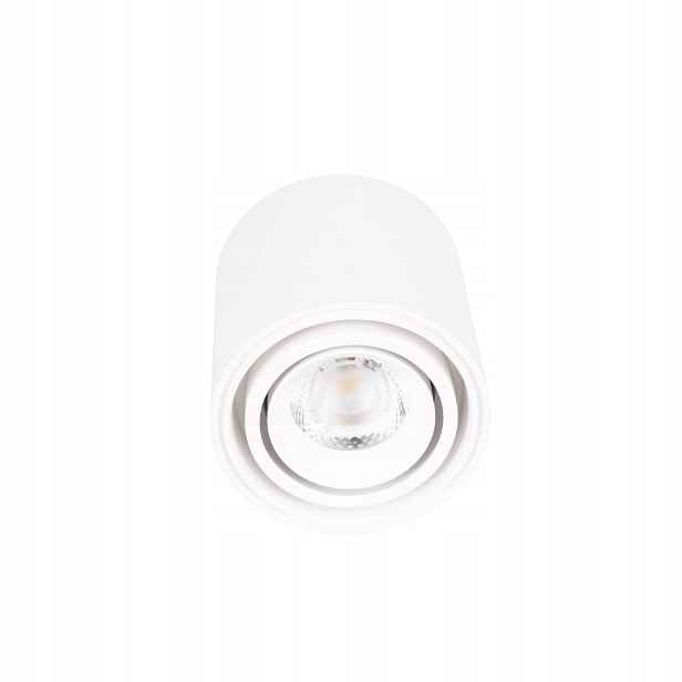 Maxlight Led stropní spot 7.5W Bílý Kulatý Moderní Fix
