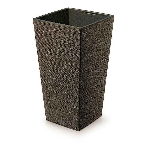 Prosperplast Květináč FUSU ECO II kávový, varianta 39,5 cm