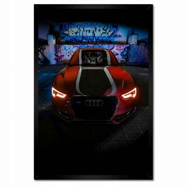Plakáty v rámu 40x60 Červená Audica Audi