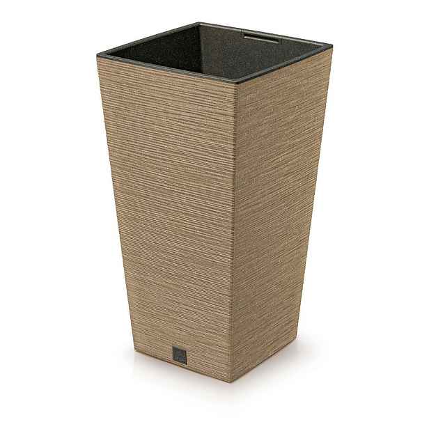 Prosperplast Květináč FUSU ECO II přírodní, varianta 20 cm
