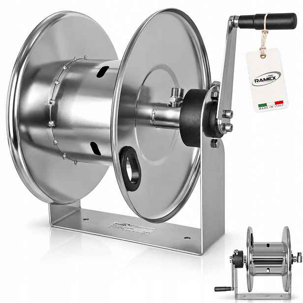 Ramex Buben 1/2" ruční navíječ Inox na hadici až do max 30 m Na Myčku Porážky