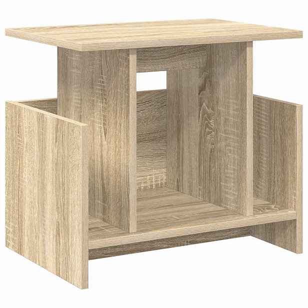 vidaXL Televizní stojan 50 x 35 x 45 cm Sonoma dub Kompozitní dřevo