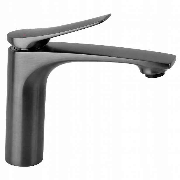 Umyvadlová baterie Nízká 14 cm Šedá Rea Vision Titan Kartáčovaný Pvd