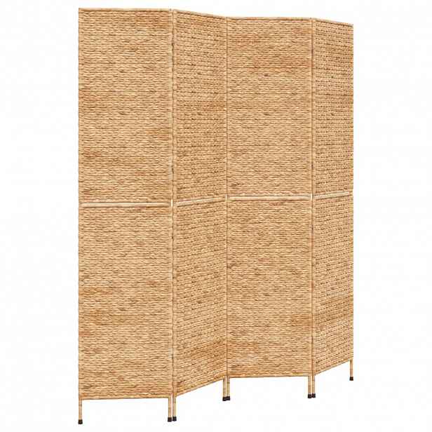vidaXL Paraván 4panelový 163 x 180 cm vodní hyacint