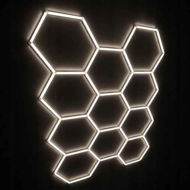 Sada Lamp Hexagon 11-pack Led 322W 4000K pro autosalon
