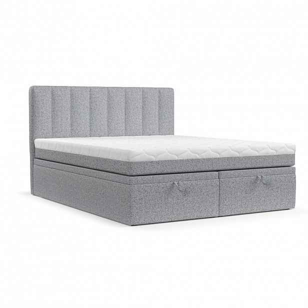 AltaBeds POSTEL BOXSPRING LUME 200/200 Šedá