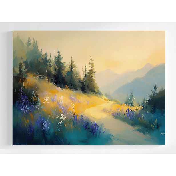 Plakát Krajina Hory Cesta Stezka 100x75