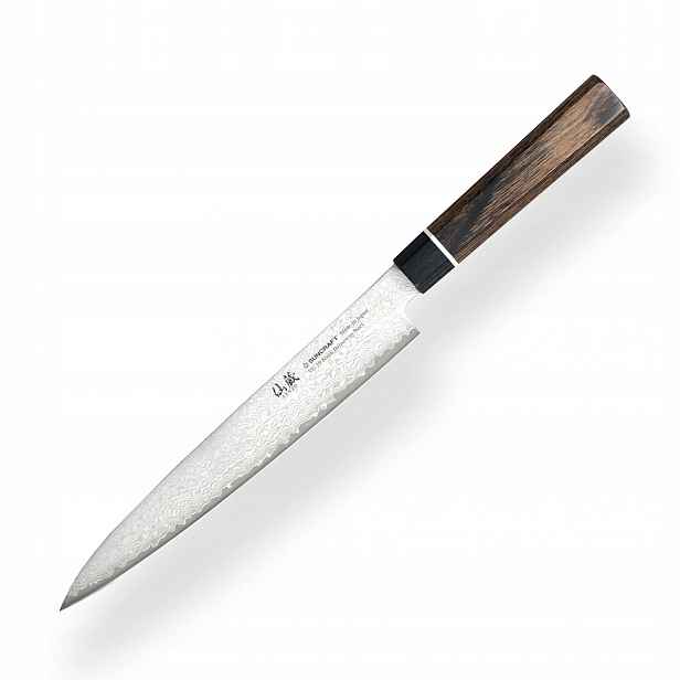 Plátkovací nůž Slice/Sashimi Suncraft VG-10 Black Damascus 210 mm