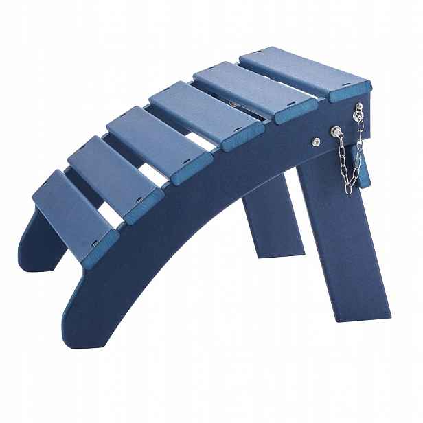 Podnožka Adirondack Zahradní skládací stolička Hdpe 48x48x35 cm