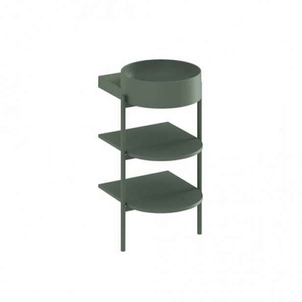 Ravak Yard konstrukce bez umyvadla 46,8x76,5x49,5 cm grey green D800008004