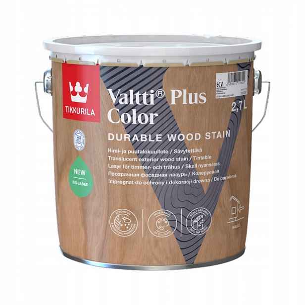 Tikkurila Valtti Plus Barevná Impregnace 2,7 L, Základ Ecv