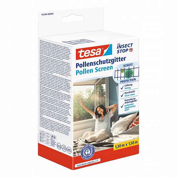 tesa Insect Stop 2 v 1, síť 120 cm x 240 cm, antracitová, prémiová