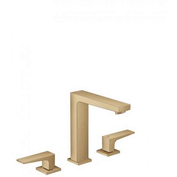 Umyvadlová baterie Hansgrohe Metropol s clic-clacem kartáčovaný bronz 32515140