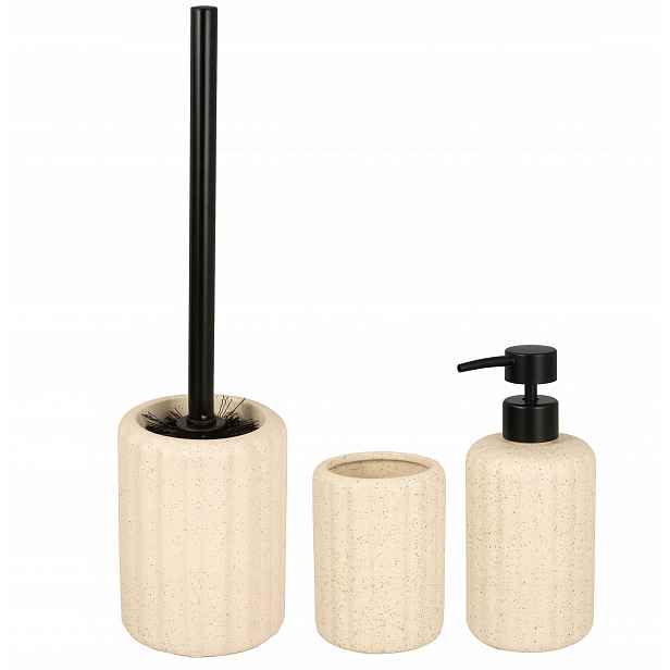 Vanilkový Nakarpain elegantní koupelnový set Luxusní Glamour