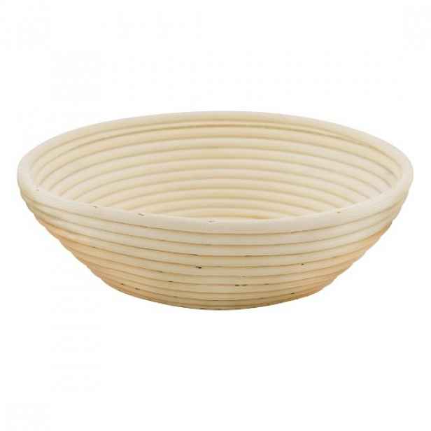 Kulatý koš na kynutí těsta, 28 cm, ratan - Zokura