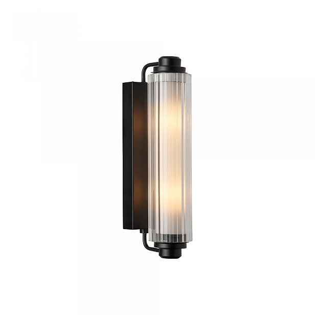 Nástěnné svítidlo nad Zrcadlo Nimal Černé 2x25W Nastavitelné Nordlux 35cm