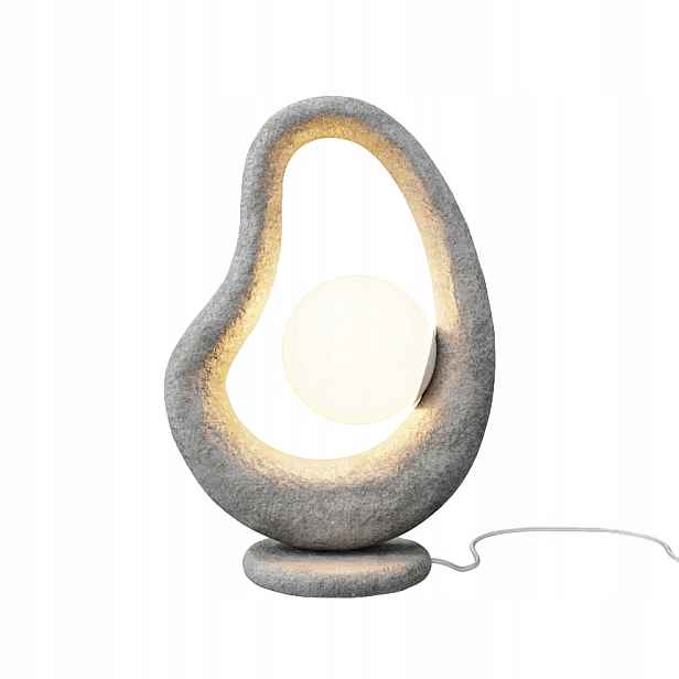 Stolní lampa Noční Maytoni Opus šedá kovová na žárovku G9 28 W