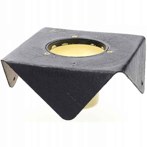 Balkonová terasová střešní vpusť rovná 110 mm Galeco Drain bitumenová