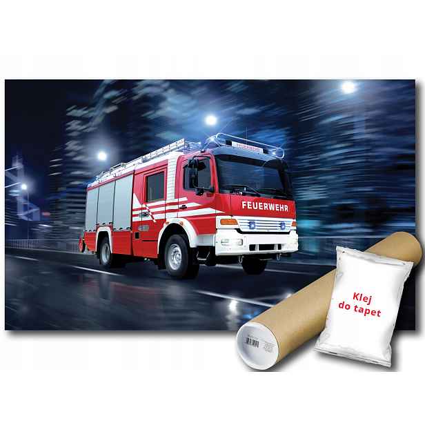 Fototapeta Flizelina Hasiči Auto 254x184