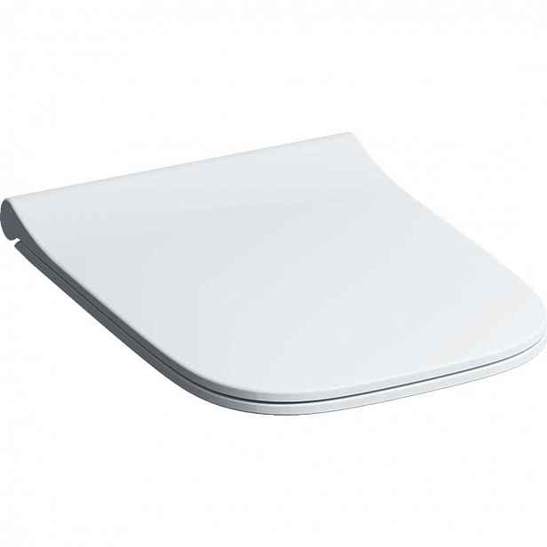 Geberit Smyle Square - WC sedátko, softclose, bílá 500.688.01.1