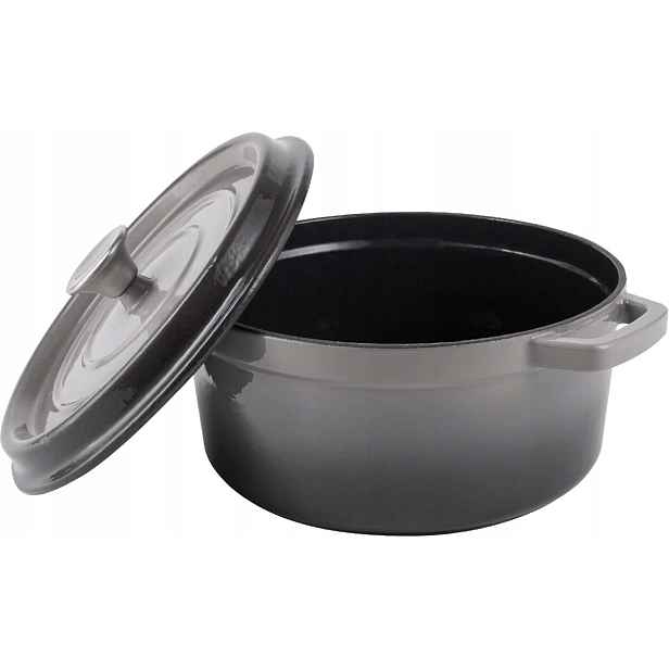 Hrnec Vintage Cuisine 2.2 l šedý ombre