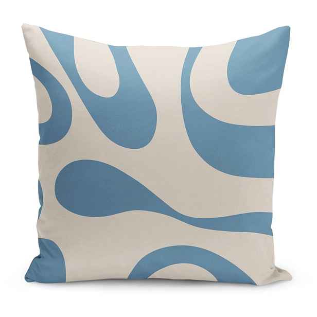 Povlak na polštář 43x43 cm Blue Latte – Mila Home