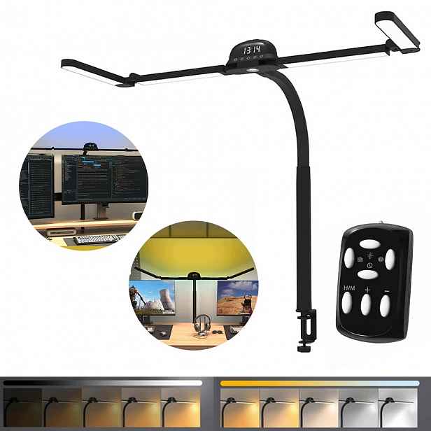 Rgb Led Stolní Lampa S Pohybovým Senzorem, Nastavitelná Pro Školní Výuku Práce