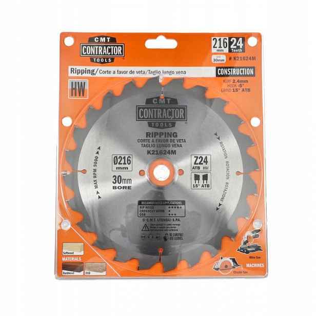 Cmt K21624M Pila D=216 K=2,4/1,6 F=30 Z=24 Atb