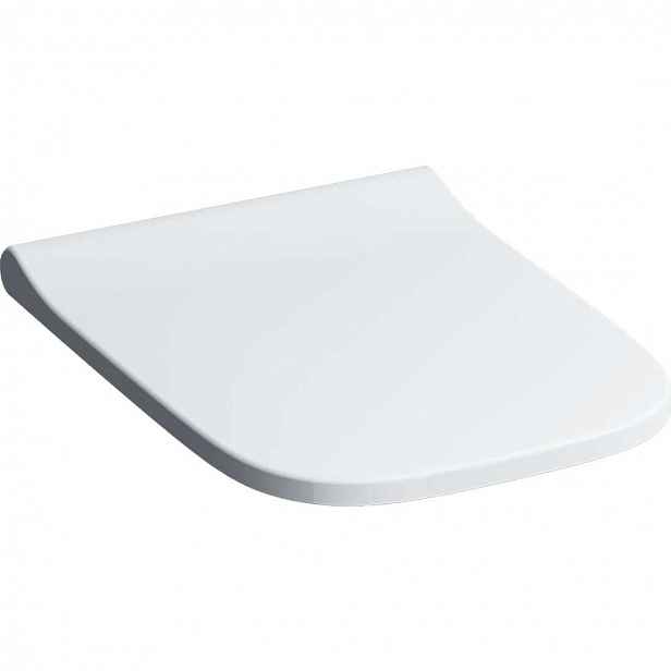 Geberit Smyle Square - WC sedátko, softclose, bílá 500.687.01.1