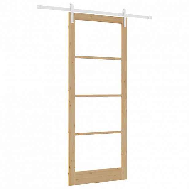 vidaXL Posuvné dveře ORKDAL Přírodní 93 x 232 cm