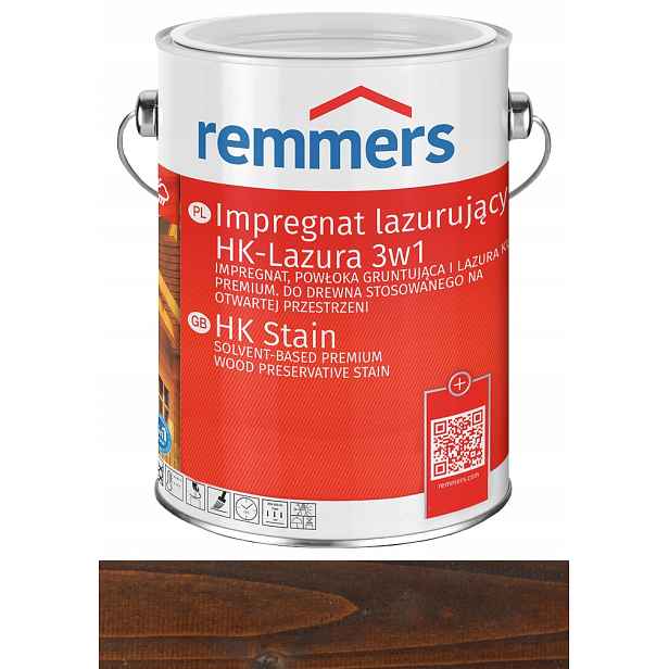 Remmers HK-Lasur impregnace dřeva 0,75L Palisandr