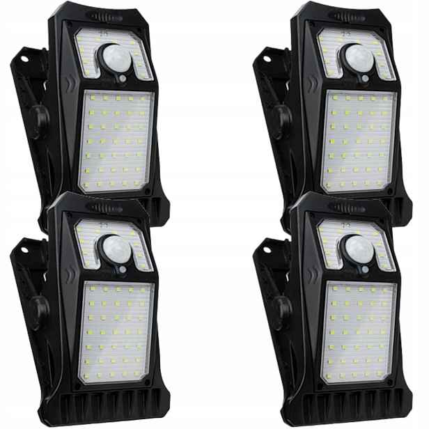 4x Solární Led nástěnné svítidlo do zahrady senzor pohybu soumraku