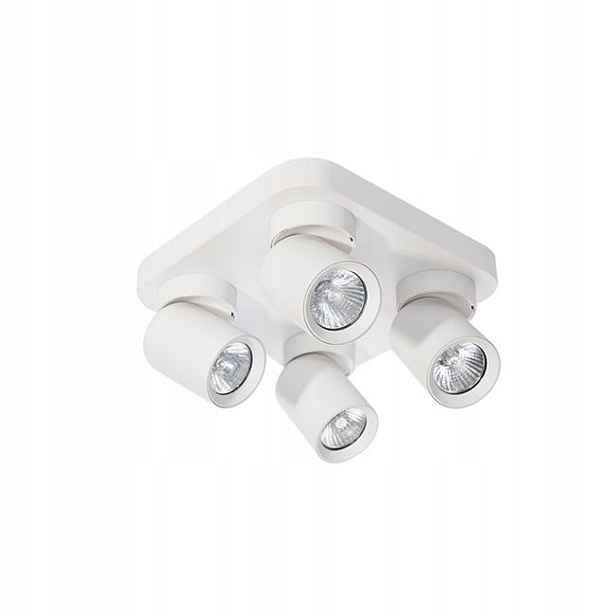 Lampa spot reflektor TIMO-4 bílá čtverec 4xGU10 1781