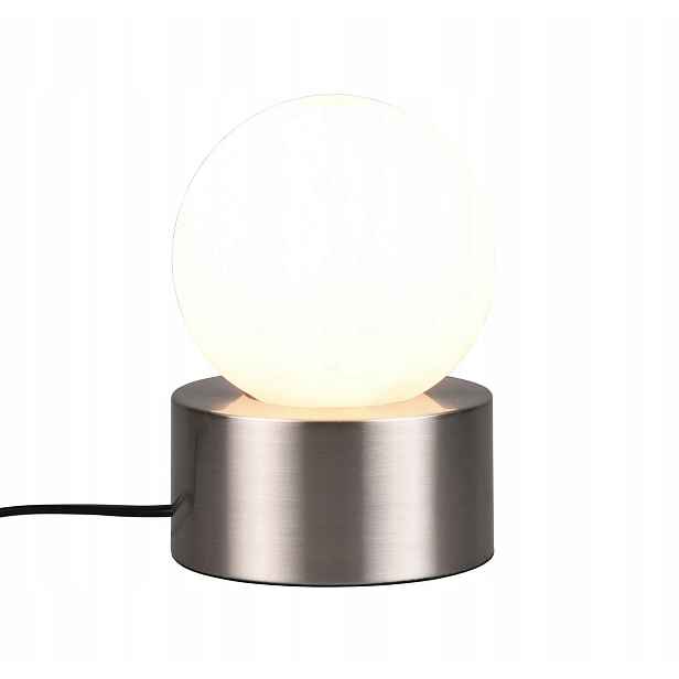 Stolní lampa Rl Countess stříbrná, 1x E14, kov/sklo, 17 cm