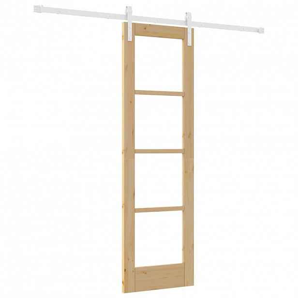 vidaXL Posuvné dveře ORKDAL Přírodní 61 x 198,5 cm