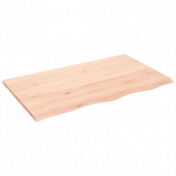 vidaXL Stolní deska 100 x 60 x 2 cm neošetřené masivní dubové dřevo